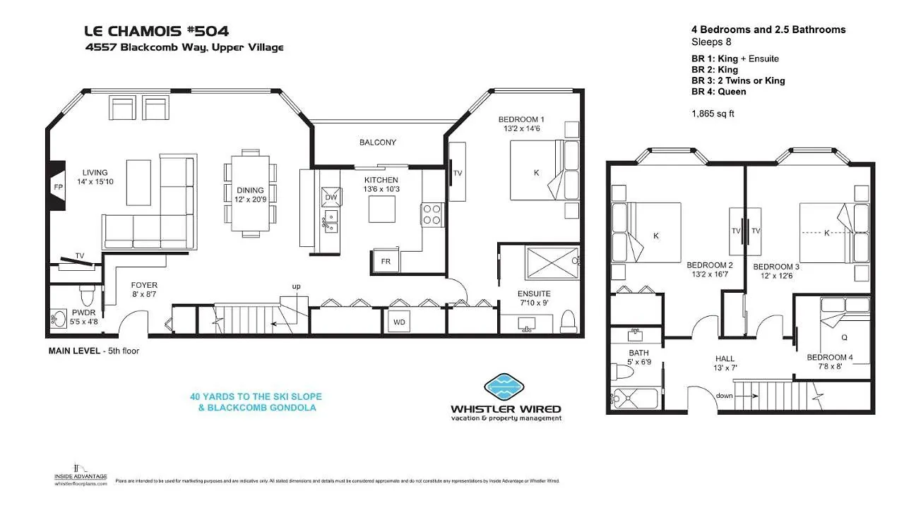 Appartamento Le Chamois 504 - Upper Village Whistler